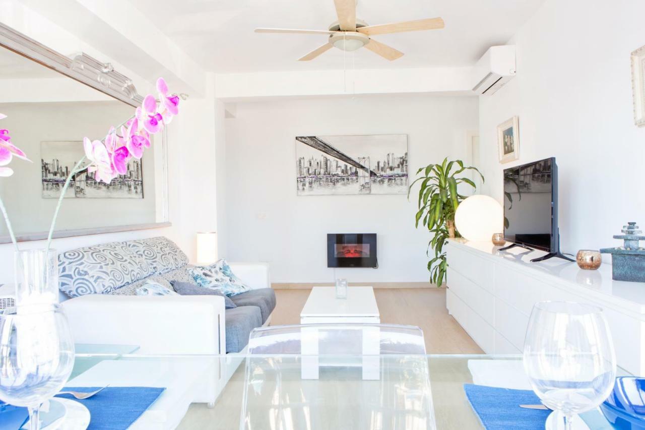 Apartamento Lujo frente al Mar Centro de Málaga Exterior foto